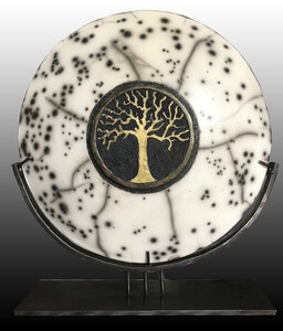 Disque symbole - arbre de vie